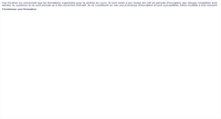 Desktop Screenshot of horaire.epfc.eu